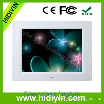 8'' multi screen digital photo frame remote control